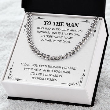 To The Man - Who Knows Exactly - Cuban Necklace