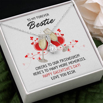 To My Forever Bestie - Many Memories - Alluring Beauty Necklace