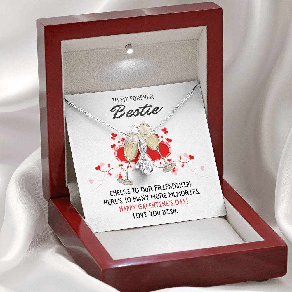 To My Forever Bestie - Many Memories - Alluring Beauty Necklace