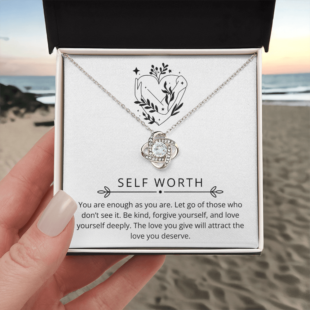 Self Worth - Love Knot Necklace