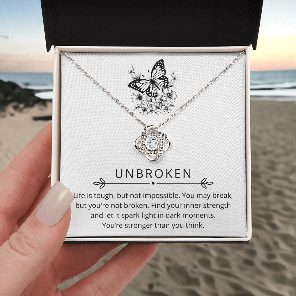 Unbroken - Love Knot Necklace