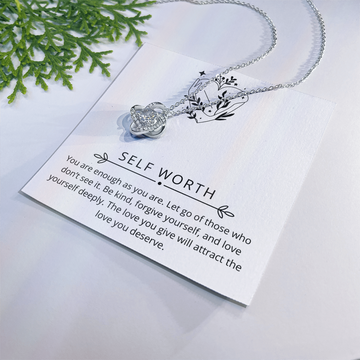 Self Worth - Love Knot Necklace